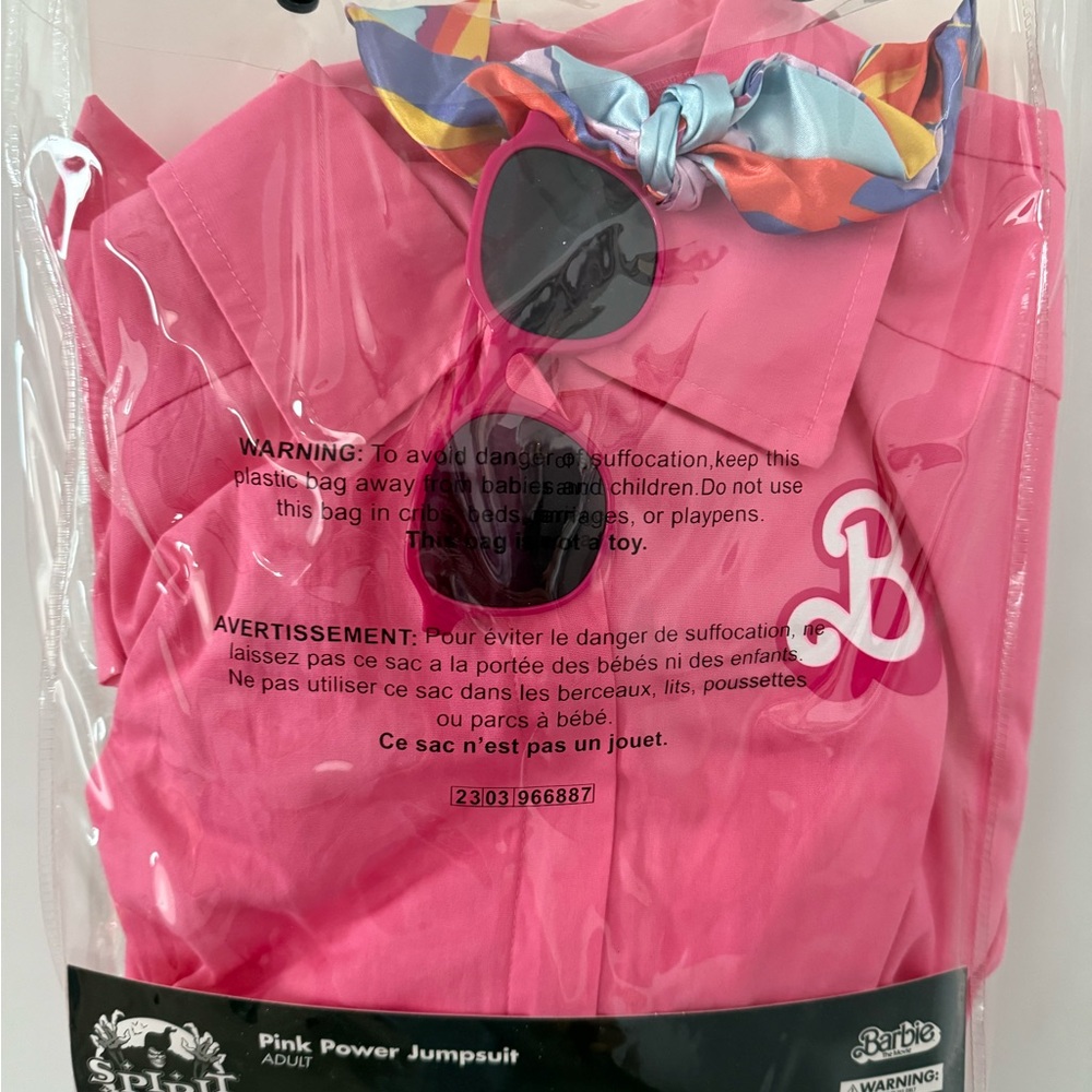 Barbie Pink Power Jumpsuit Costume